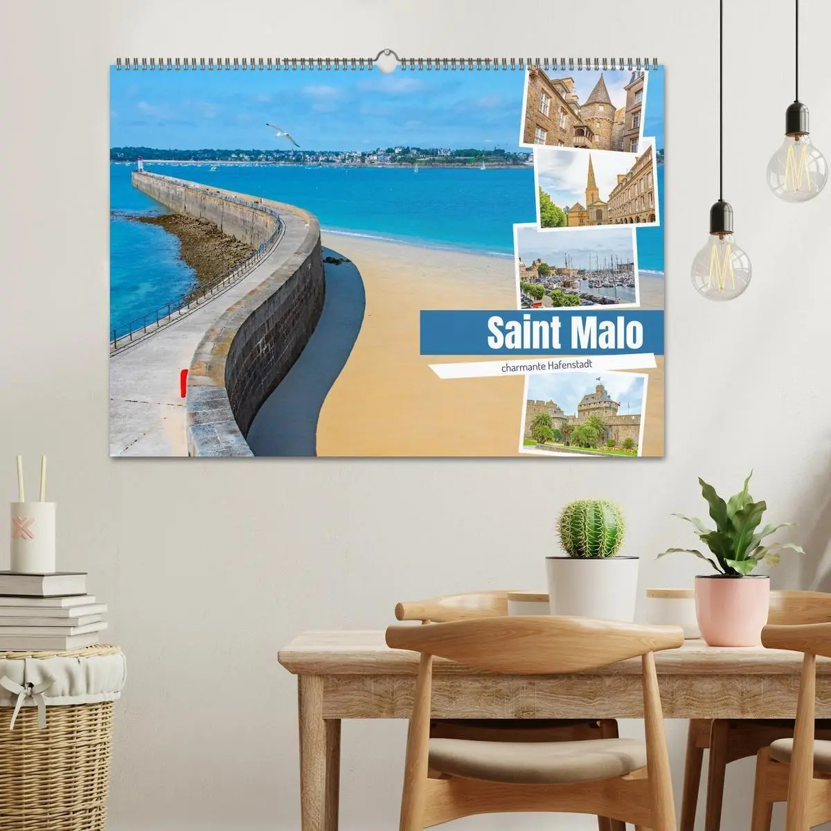 Bild: 9783516654707 | Saint Malo - charmante Hafenstadt (Wandkalender 2026 DIN A2 quer),...