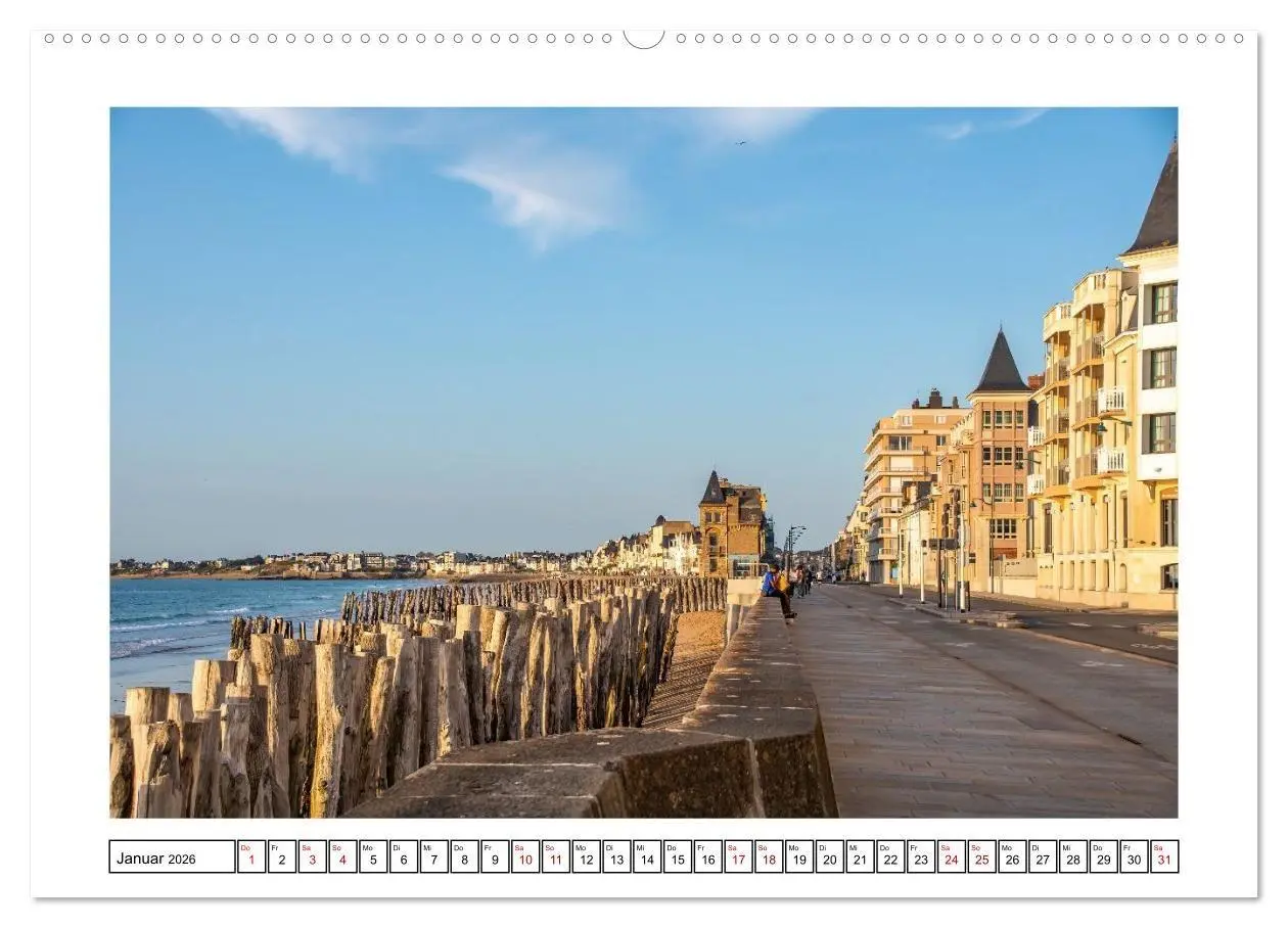 Bild: 9783516654707 | Saint Malo - charmante Hafenstadt (Wandkalender 2026 DIN A2 quer),...