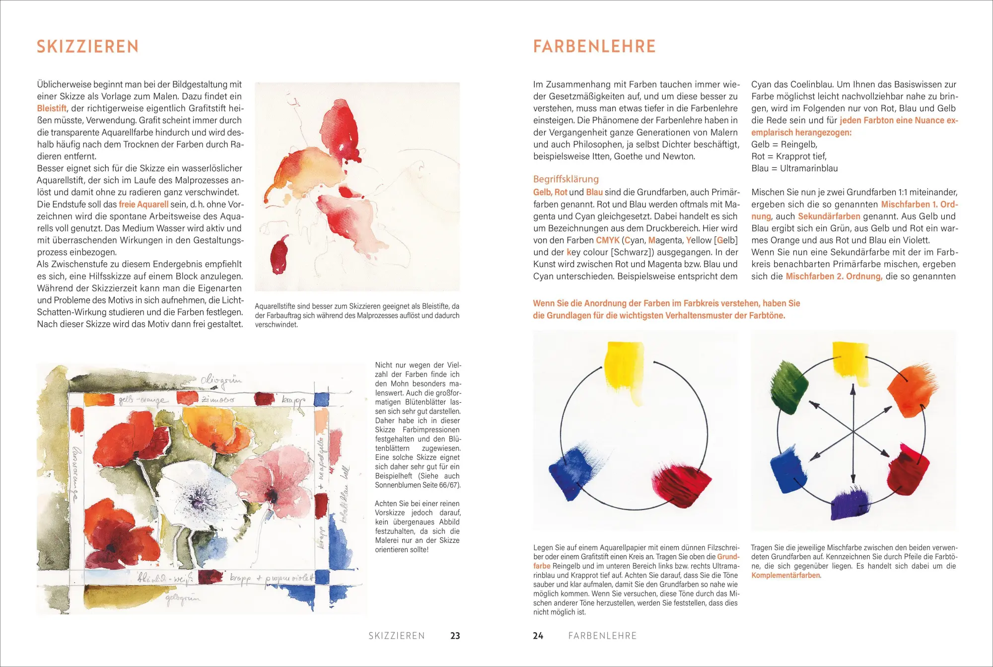 Bild: 9783862304707 | Handbuch Aquarell | Grundlagen, Techniken, Motive | Ekkehardt Hofmann