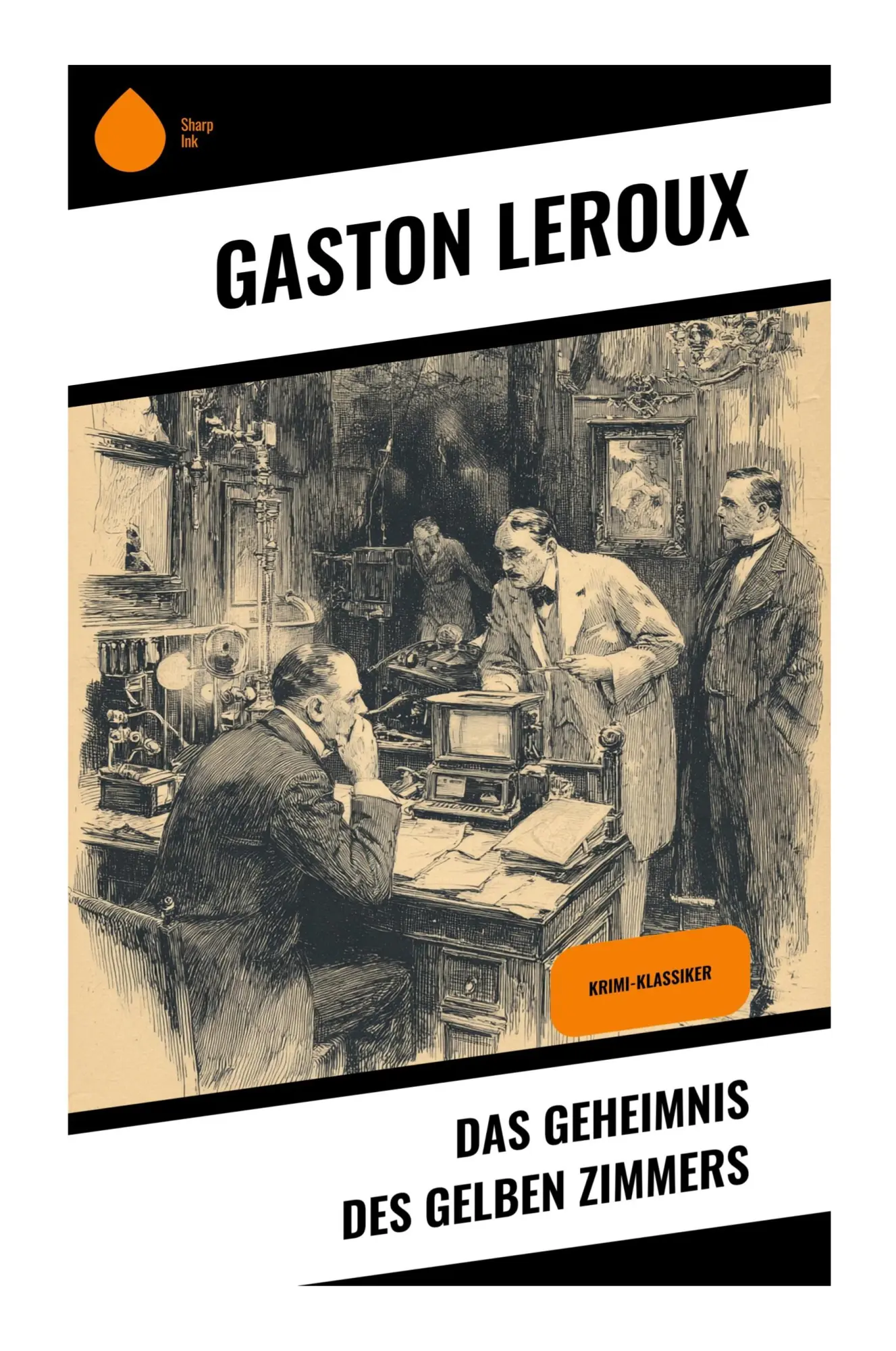 Cover: 9788028394707 | Das Geheimnis des gelben Zimmers | Krimi-Klassiker | Gaston Leroux
