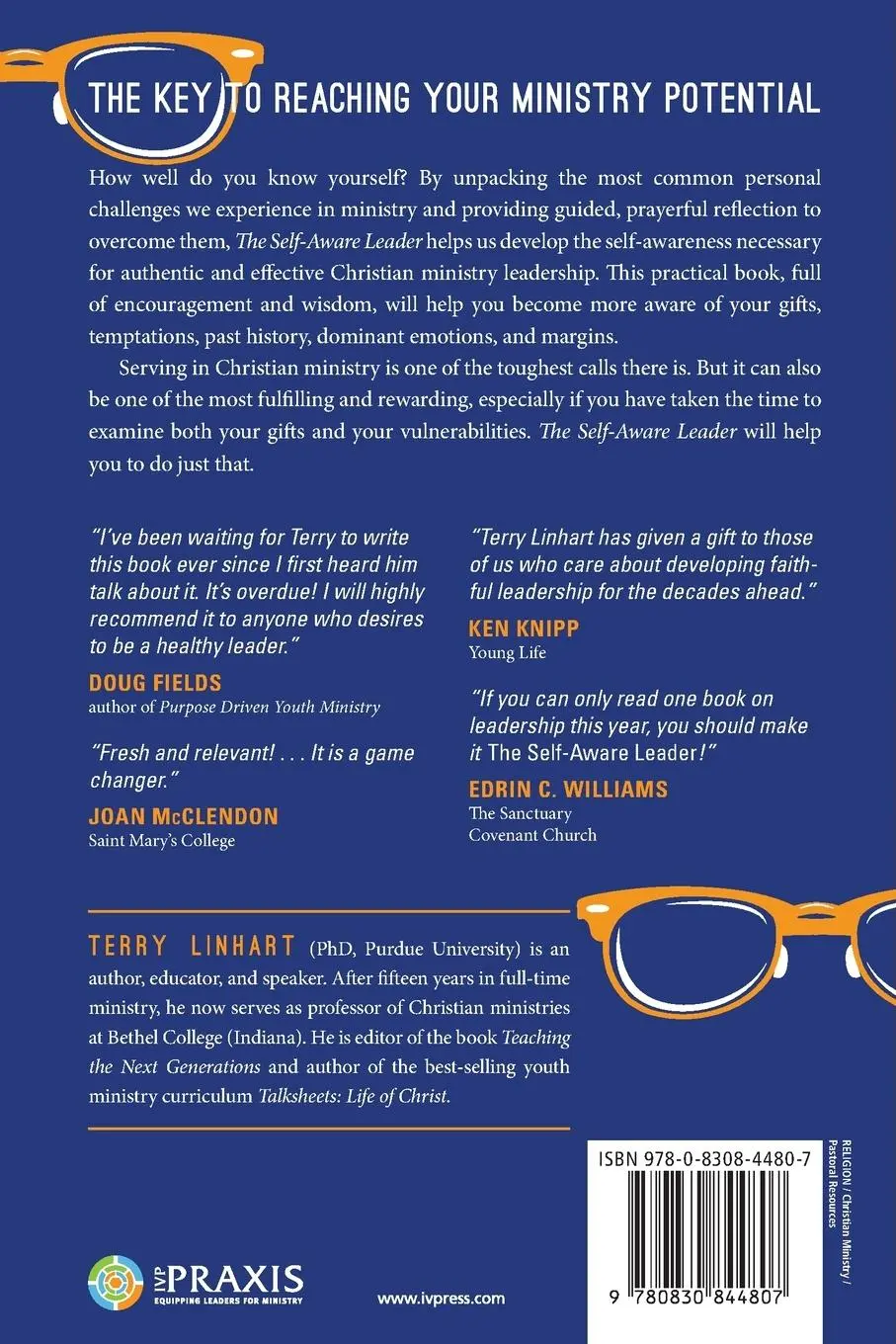 Rückseite: 9780830844807 | The Self-Aware Leader | Terry Linhart | Taschenbuch | Englisch | 2017