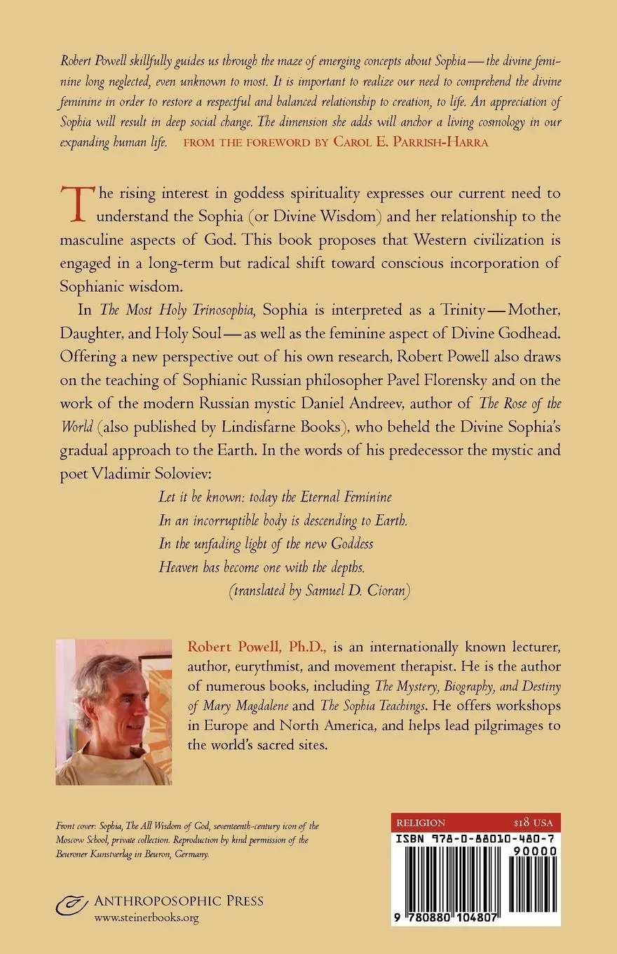 Rückseite: 9780880104807 | The Most Holy Trinosophia | Robert A Powell | Taschenbuch | Englisch