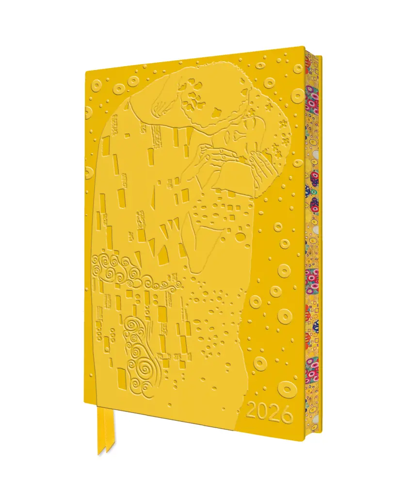 Cover: 9781835624807 | Gustav Klimt - Der Kuss - Tischkalender 2026 | Flame Tree Publishing