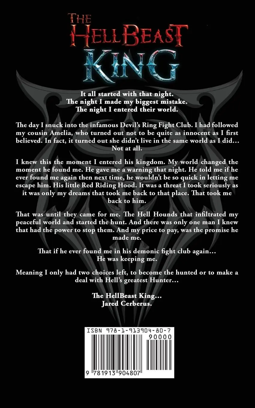 Rückseite: 9781913904807 | The HellBeast King | Stephanie Hudson | Taschenbuch | Englisch | 2021