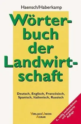 Cover: 9783405144807 | Wörterbuch der Landwirtschaft,...