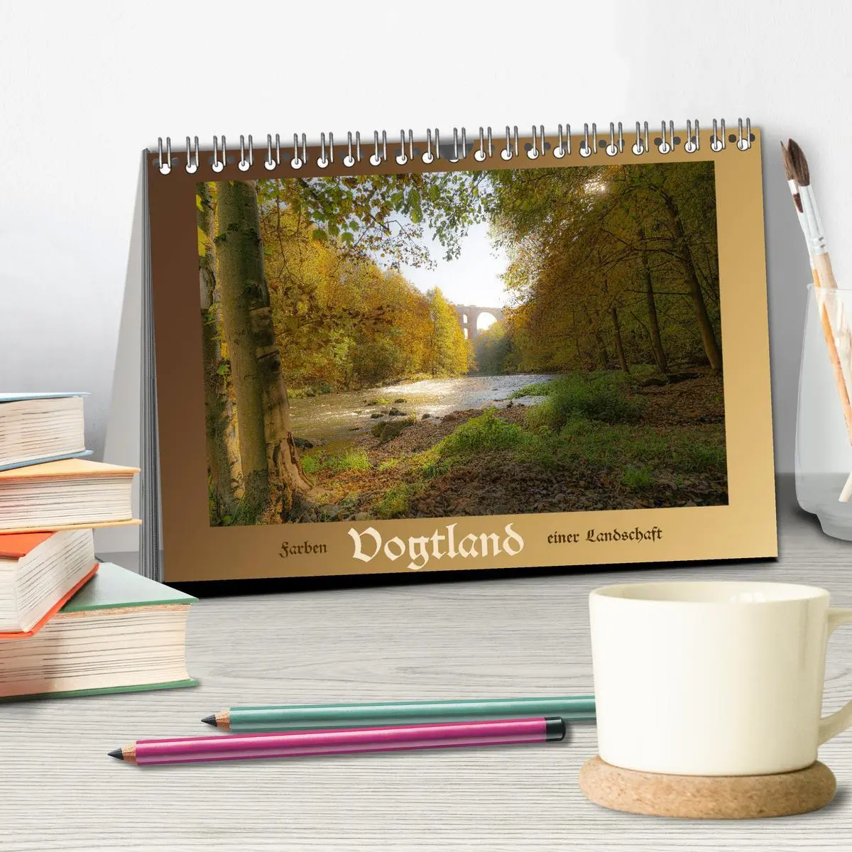 Bild: 9783457794807 | Vogtland - Farben einer Landschaft (Tischkalender 2026 DIN A5...
