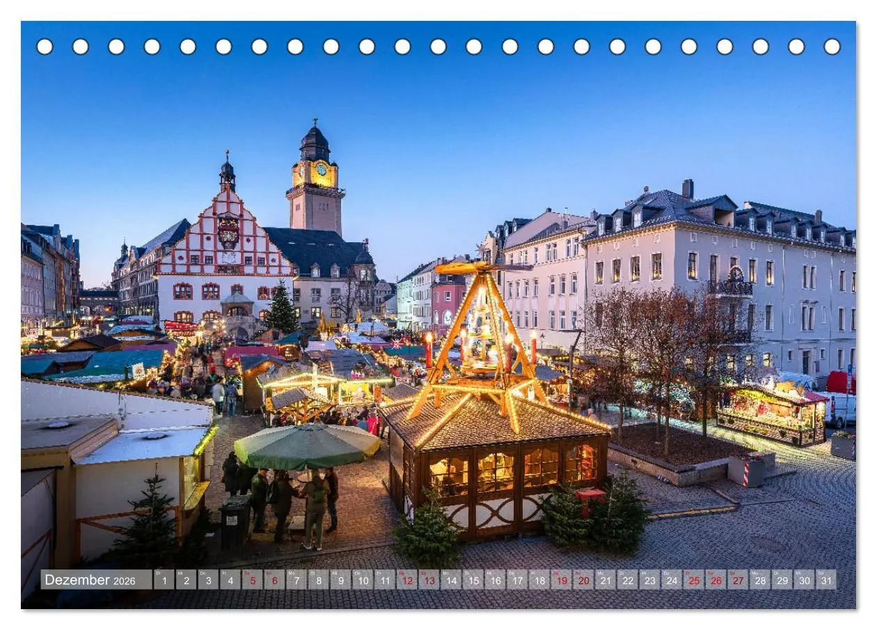 Bild: 9783457794807 | Vogtland - Farben einer Landschaft (Tischkalender 2026 DIN A5...