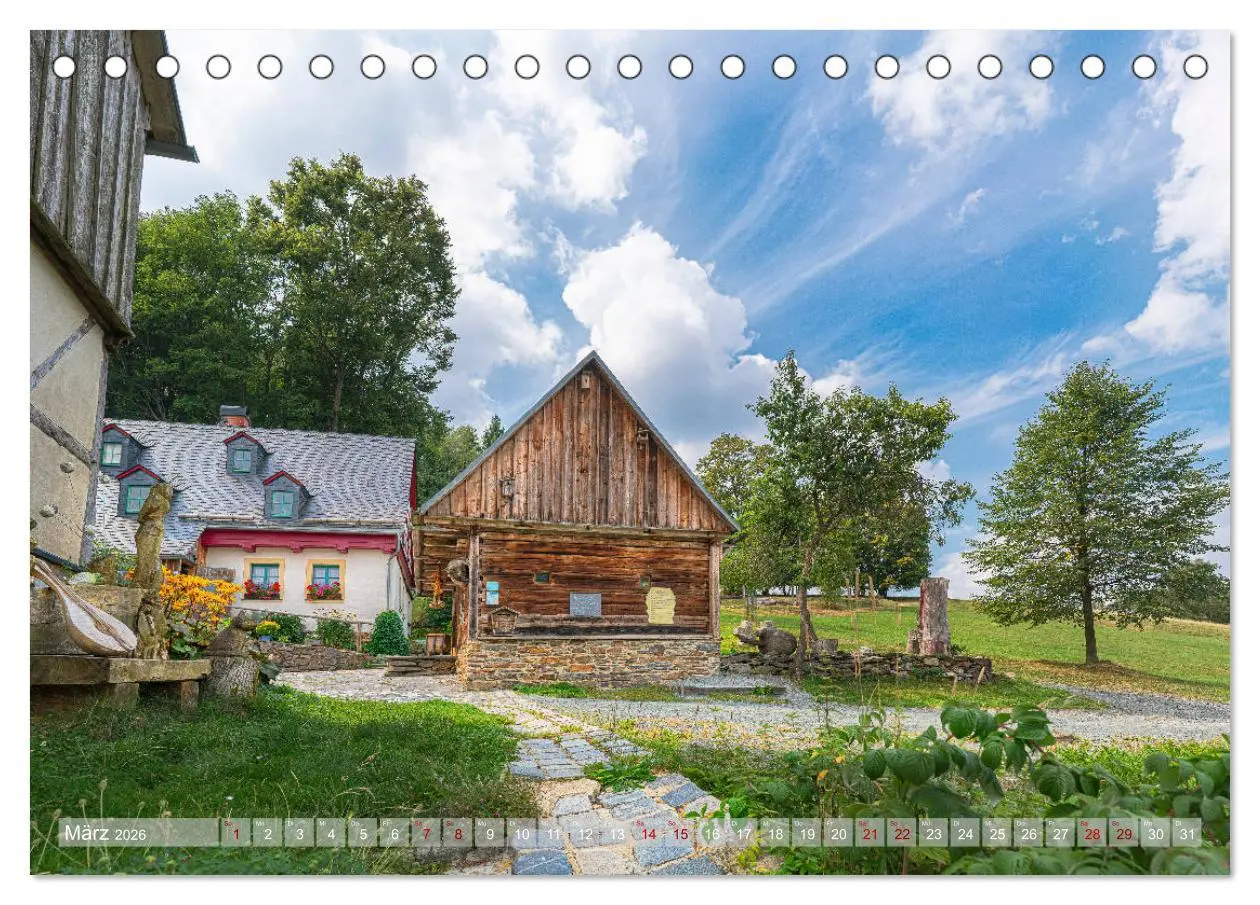 Bild: 9783457794807 | Vogtland - Farben einer Landschaft (Tischkalender 2026 DIN A5...