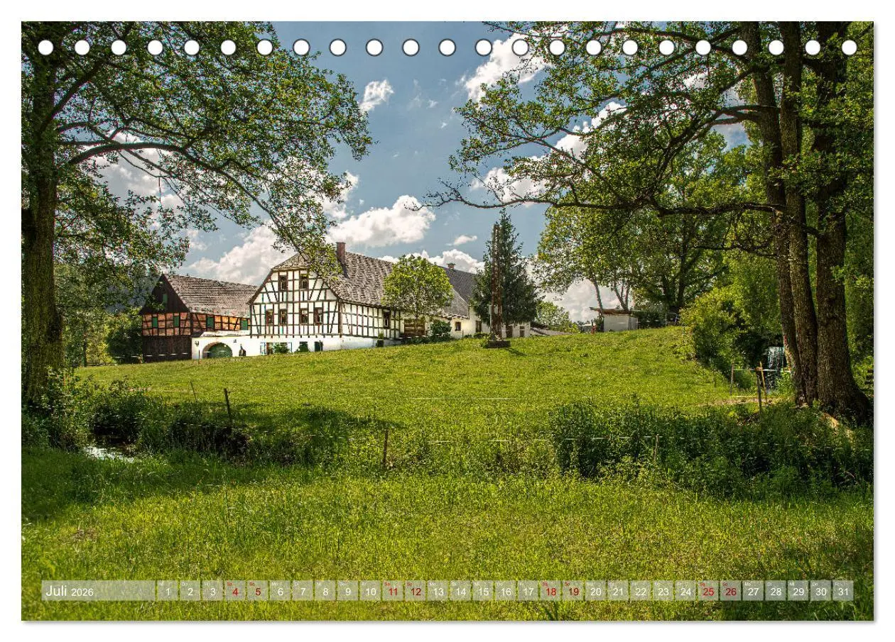 Bild: 9783457794807 | Vogtland - Farben einer Landschaft (Tischkalender 2026 DIN A5...