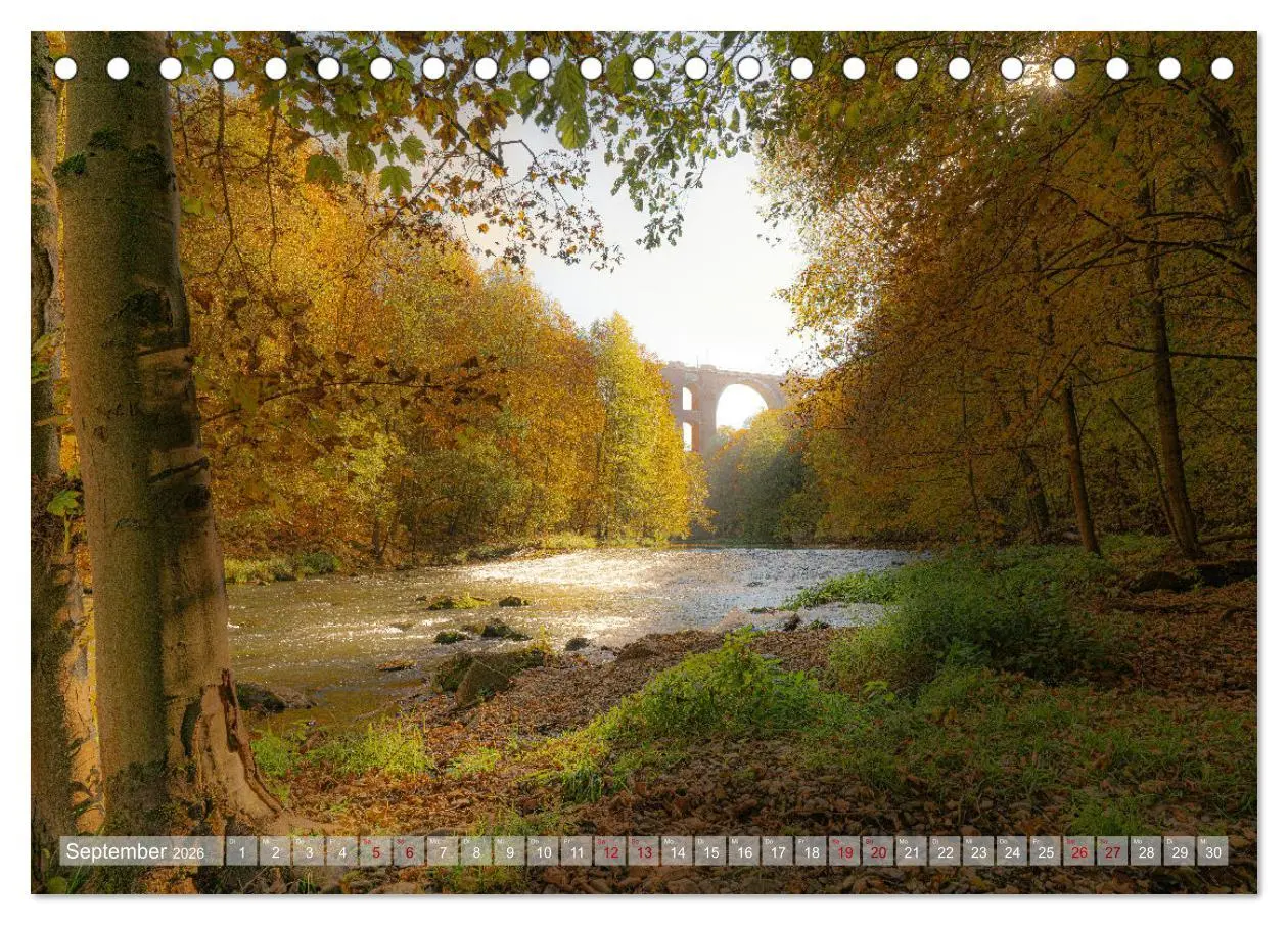 Bild: 9783457794807 | Vogtland - Farben einer Landschaft (Tischkalender 2026 DIN A5...