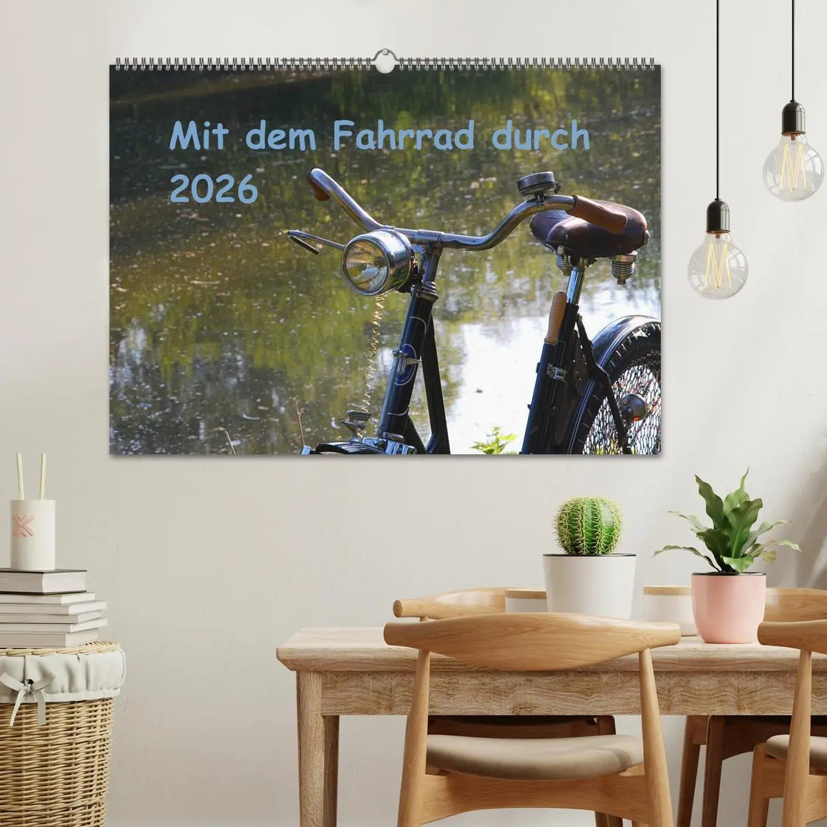 Bild: 9783516024807 | Mit dem Fahrrad durch 2026 (Wandkalender 2026 DIN A2 quer),...