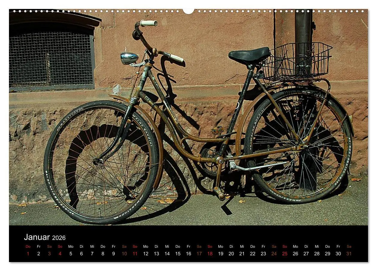 Bild: 9783516024807 | Mit dem Fahrrad durch 2026 (Wandkalender 2026 DIN A2 quer),...