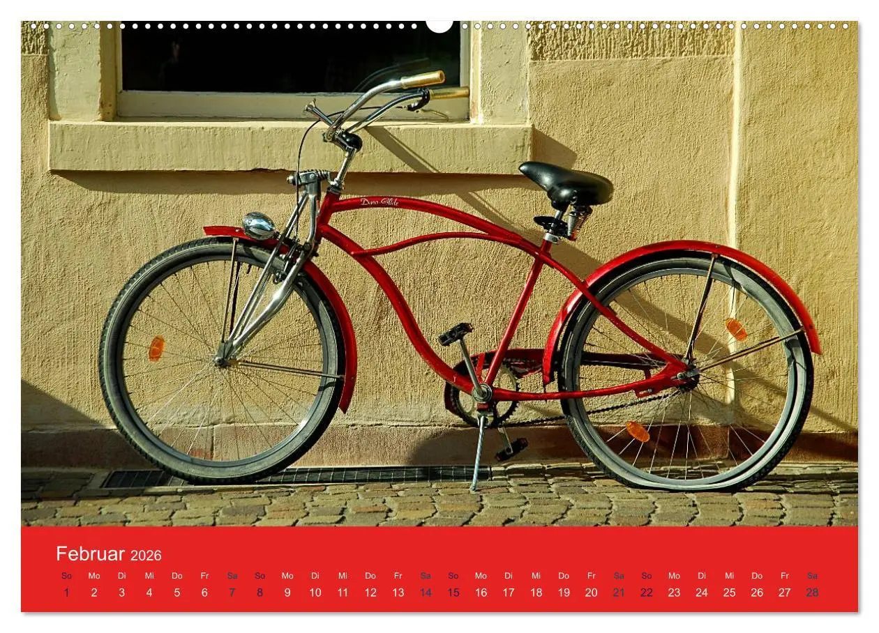 Bild: 9783516024807 | Mit dem Fahrrad durch 2026 (Wandkalender 2026 DIN A2 quer),...