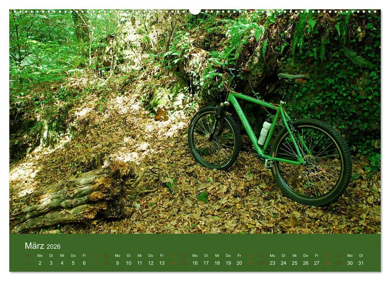 Bild: 9783516024807 | Mit dem Fahrrad durch 2026 (Wandkalender 2026 DIN A2 quer),...
