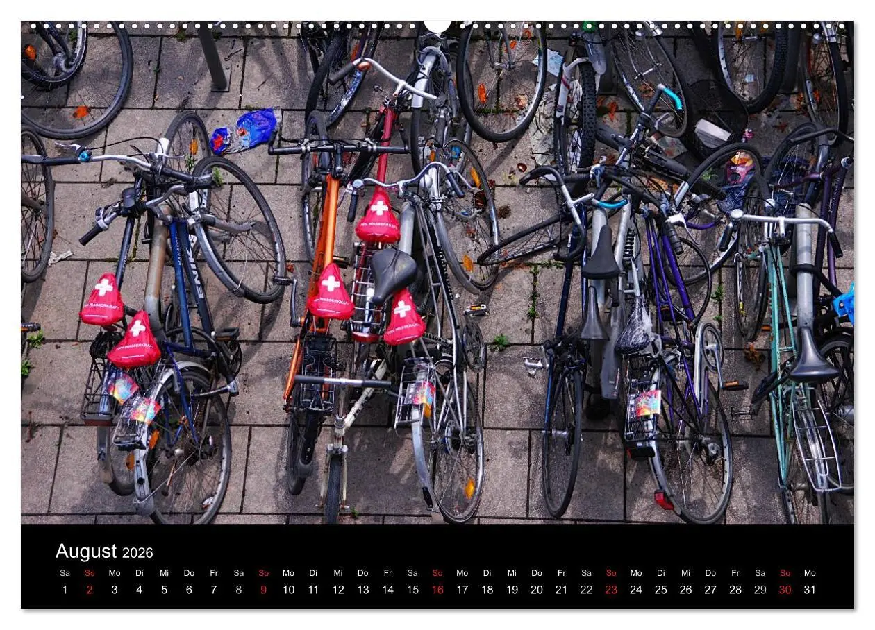 Bild: 9783516024807 | Mit dem Fahrrad durch 2026 (Wandkalender 2026 DIN A2 quer),...