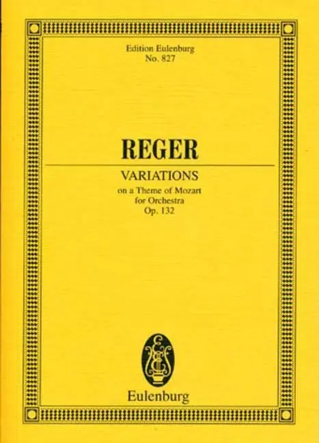 Cover: 9783795764807 | Variationen und Fuge | Max Reger | Buch | 156 S. | Deutsch | 1985