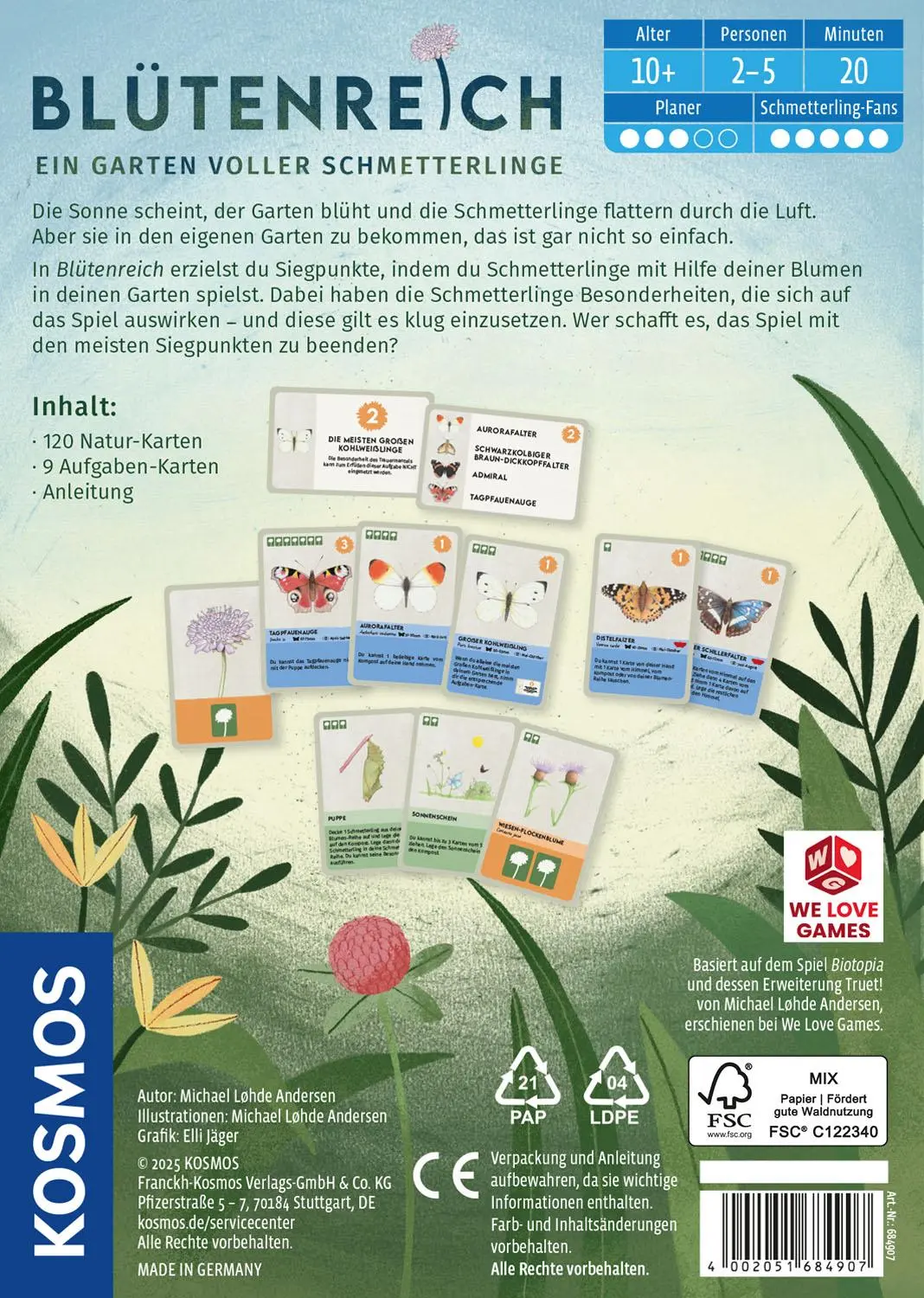 Bild: 4002051684907 | Blütenreich | Spiel | Spiel | 684907 | Deutsch | 2025 | Franckh-Kosmos