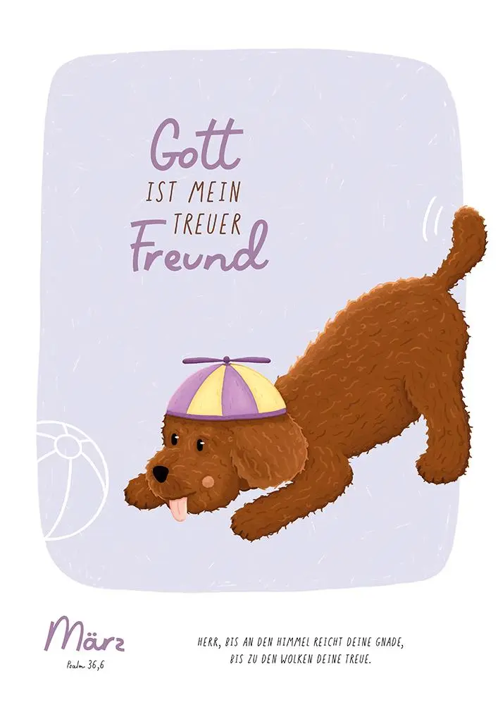 Bild: 4250222904907 | Mein Gott und ich | Annika Mengel | Kalender | 13 S. | Deutsch