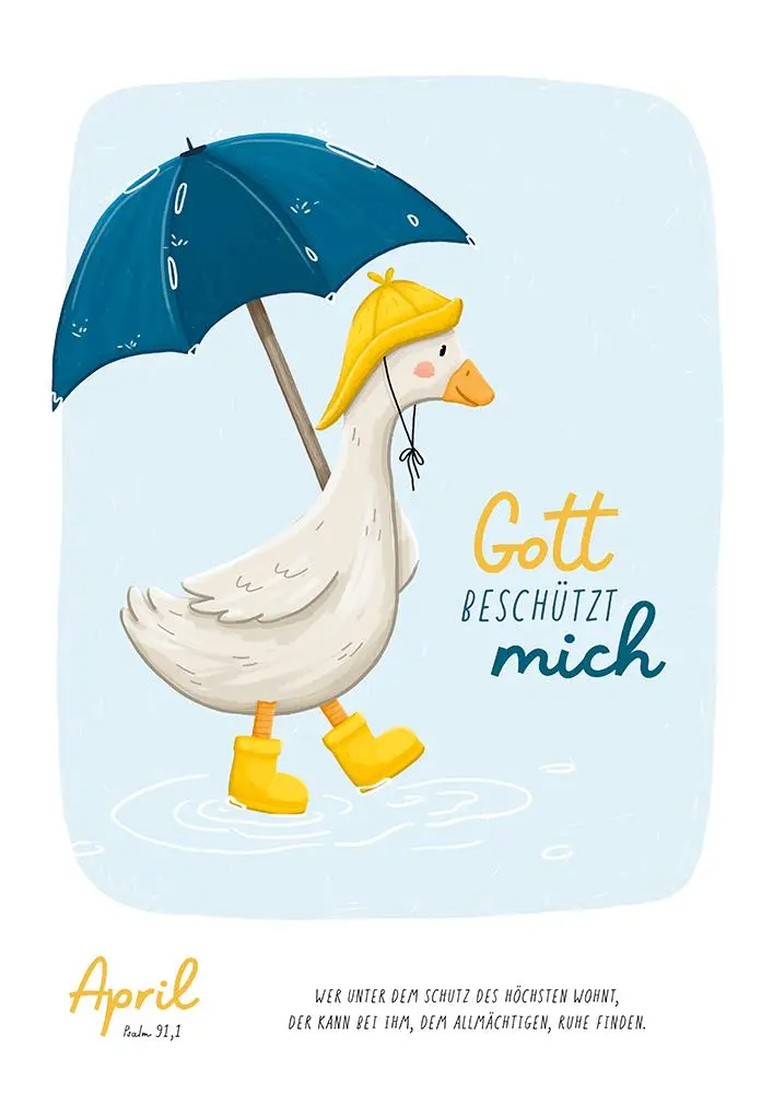Bild: 4250222904907 | Mein Gott und ich | Annika Mengel | Kalender | 13 S. | Deutsch