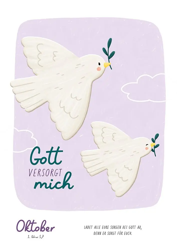 Bild: 4250222904907 | Mein Gott und ich | Annika Mengel | Kalender | 13 S. | Deutsch