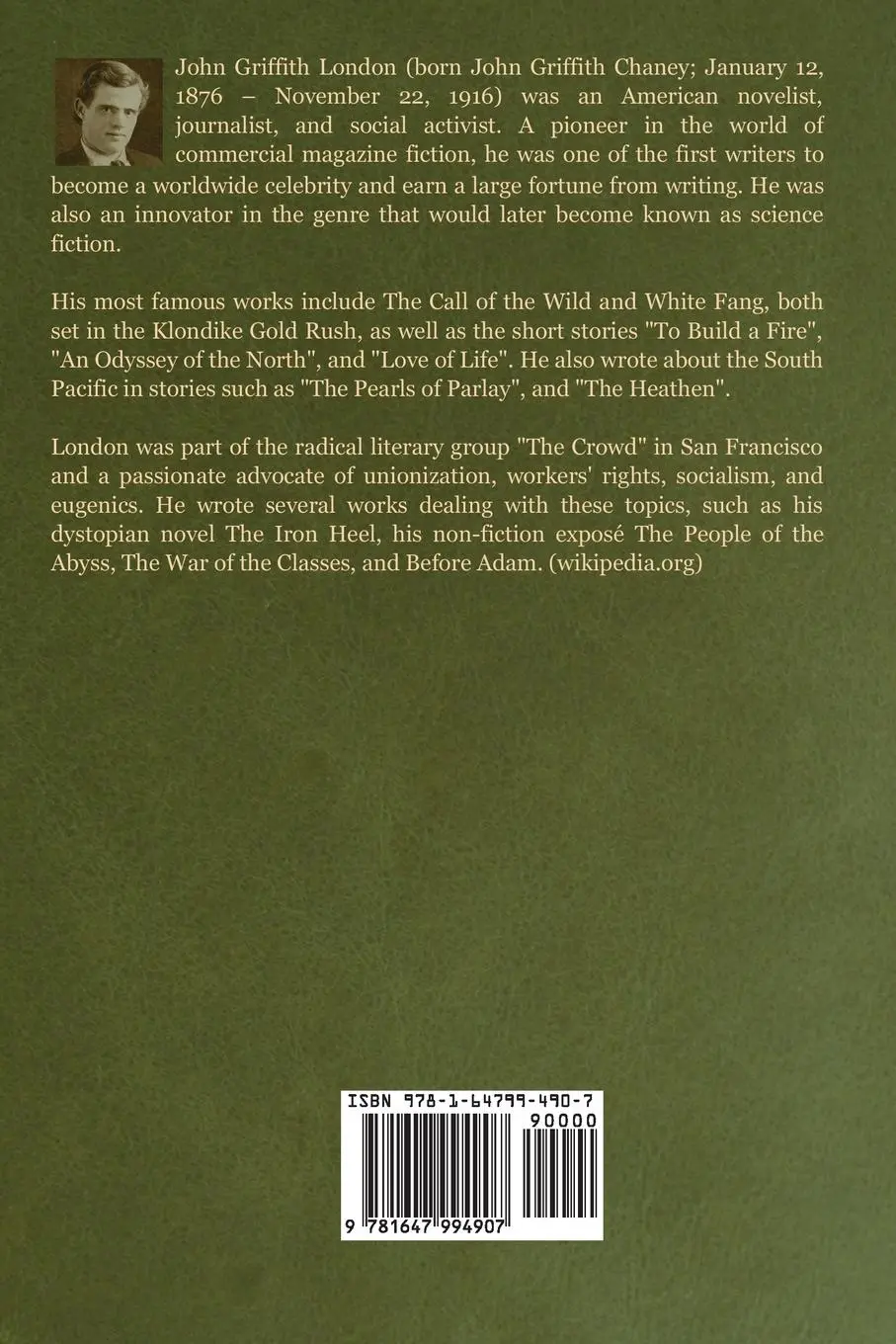 Rückseite: 9781647994907 | Adventure | Jack London | Taschenbuch | Kartoniert / Broschiert | 2020