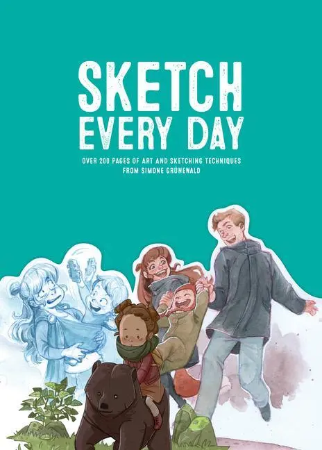 Cover: 9781909414907 | Sketch Every Day | 100+ Simple Drawing Exercises from Simone Grünewald