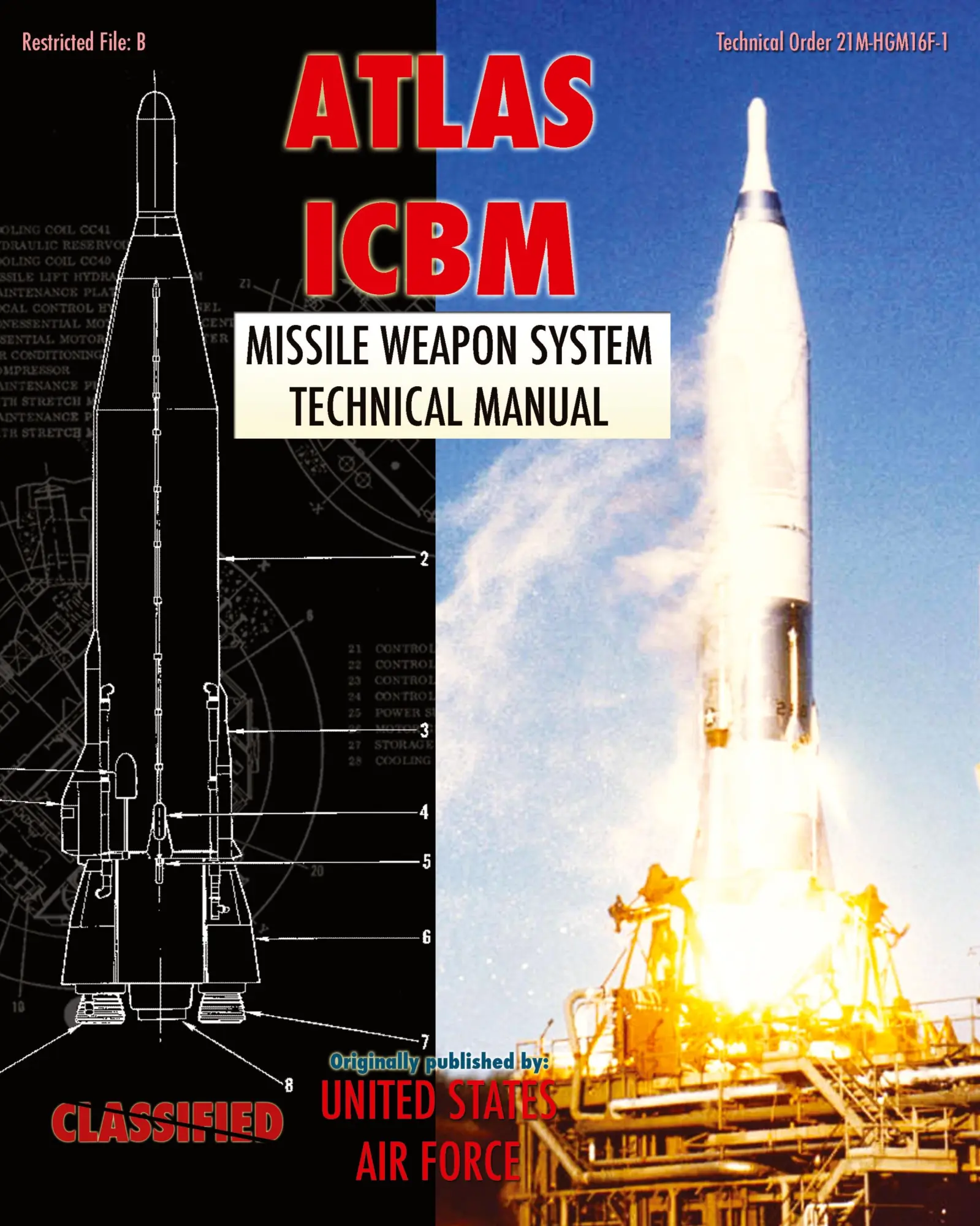 Cover: 9781937684907 | Atlas ICBM Missile Weapon System Technical Manual | Force | Buch