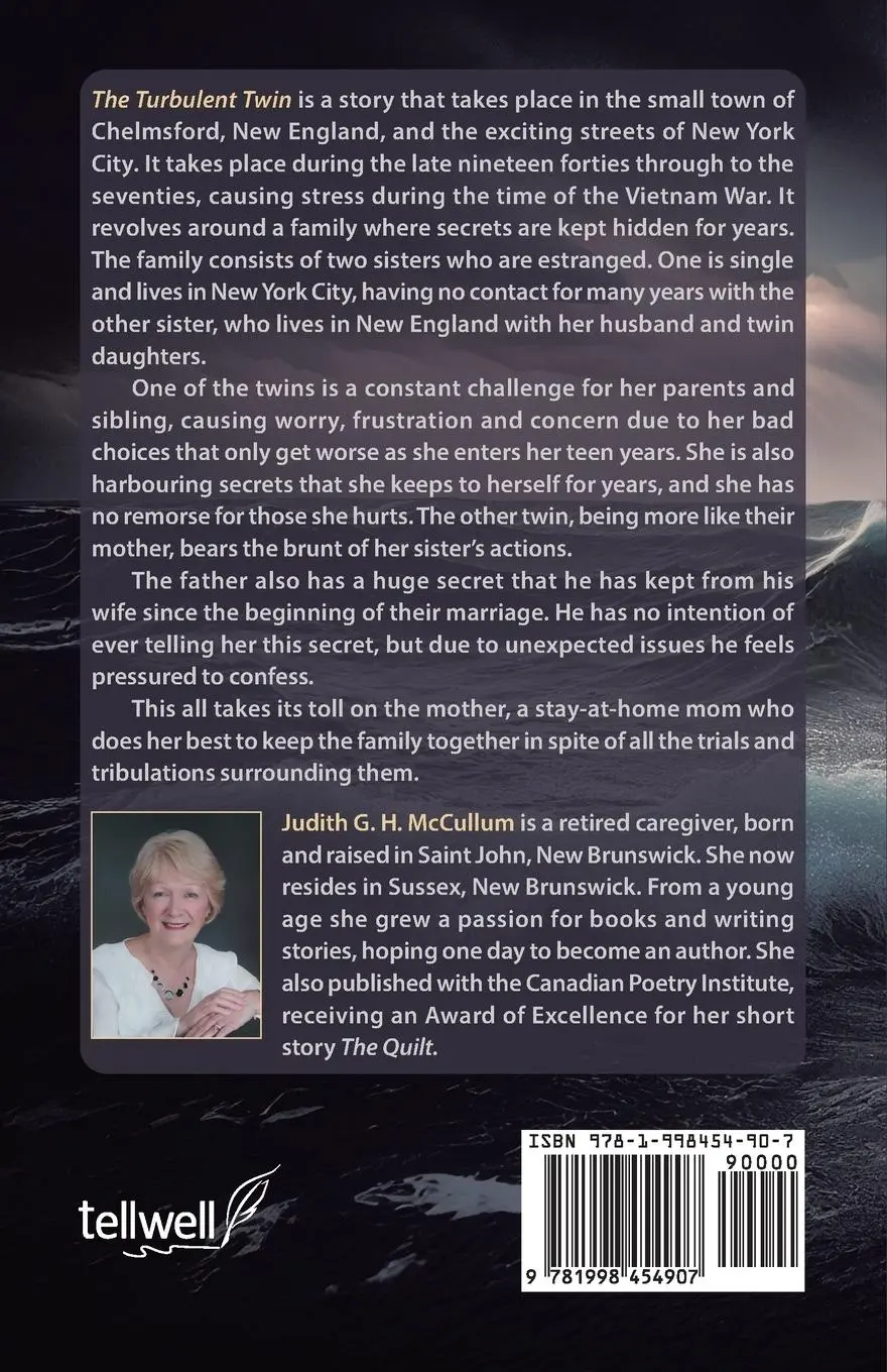 Rückseite: 9781998454907 | The Turbulent Twin | Truth be Told | Judith G. H. McCullum | Buch