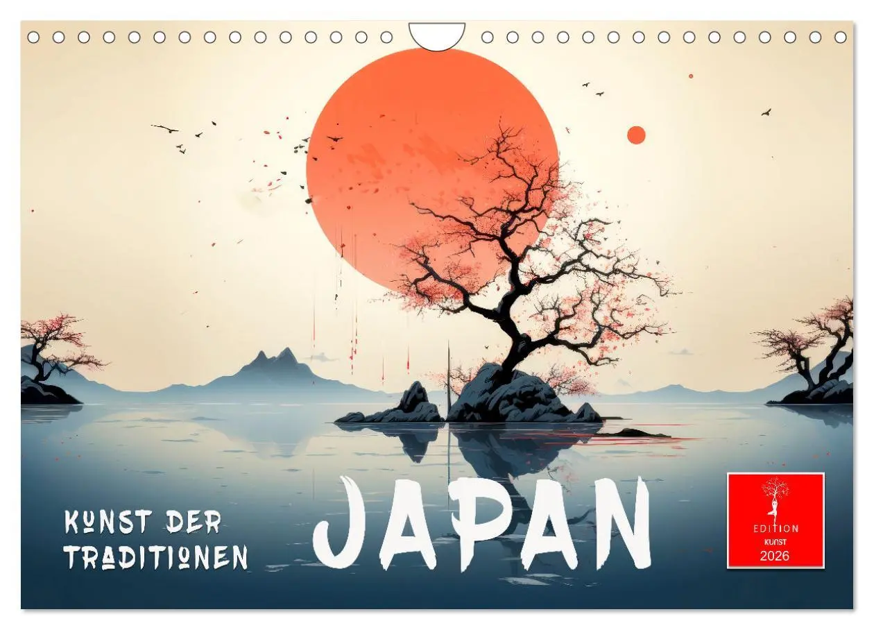Cover: 9783457304907 | Japan - Kunst der Traditionen (Wandkalender 2026 DIN A4 quer),...