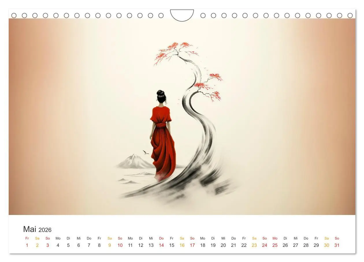 Bild: 9783457304907 | Japan - Kunst der Traditionen (Wandkalender 2026 DIN A4 quer),...