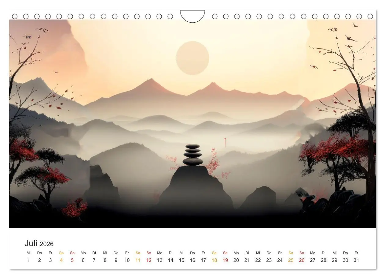 Bild: 9783457304907 | Japan - Kunst der Traditionen (Wandkalender 2026 DIN A4 quer),...