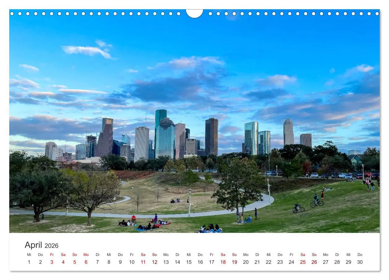 Bild: 9783457614907 | Houston - Space City (Wandkalender 2026 DIN A3 quer), CALVENDO...