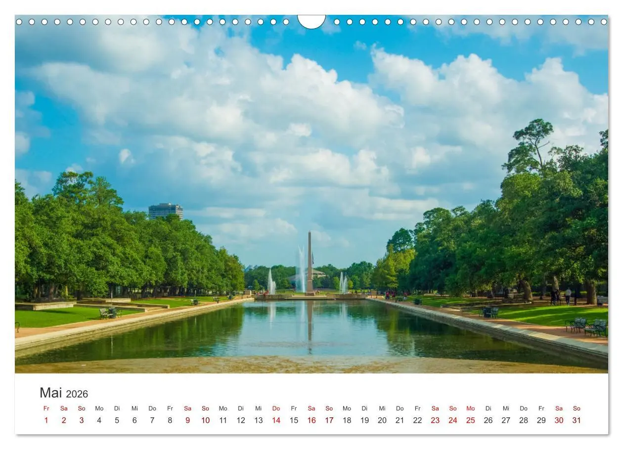 Bild: 9783457614907 | Houston - Space City (Wandkalender 2026 DIN A3 quer), CALVENDO...