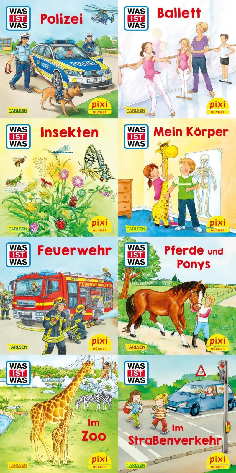 Cover: 9783551044907 | Pixi-8er-Set 277: WAS IST WAS (8x1 Exemplar) | diverse | Box | Deutsch Cover: 9783551044907 | Pixi-8er-Set 277: WAS IST WAS (8x1 Exemplar) | diverse | Box | Deutsch