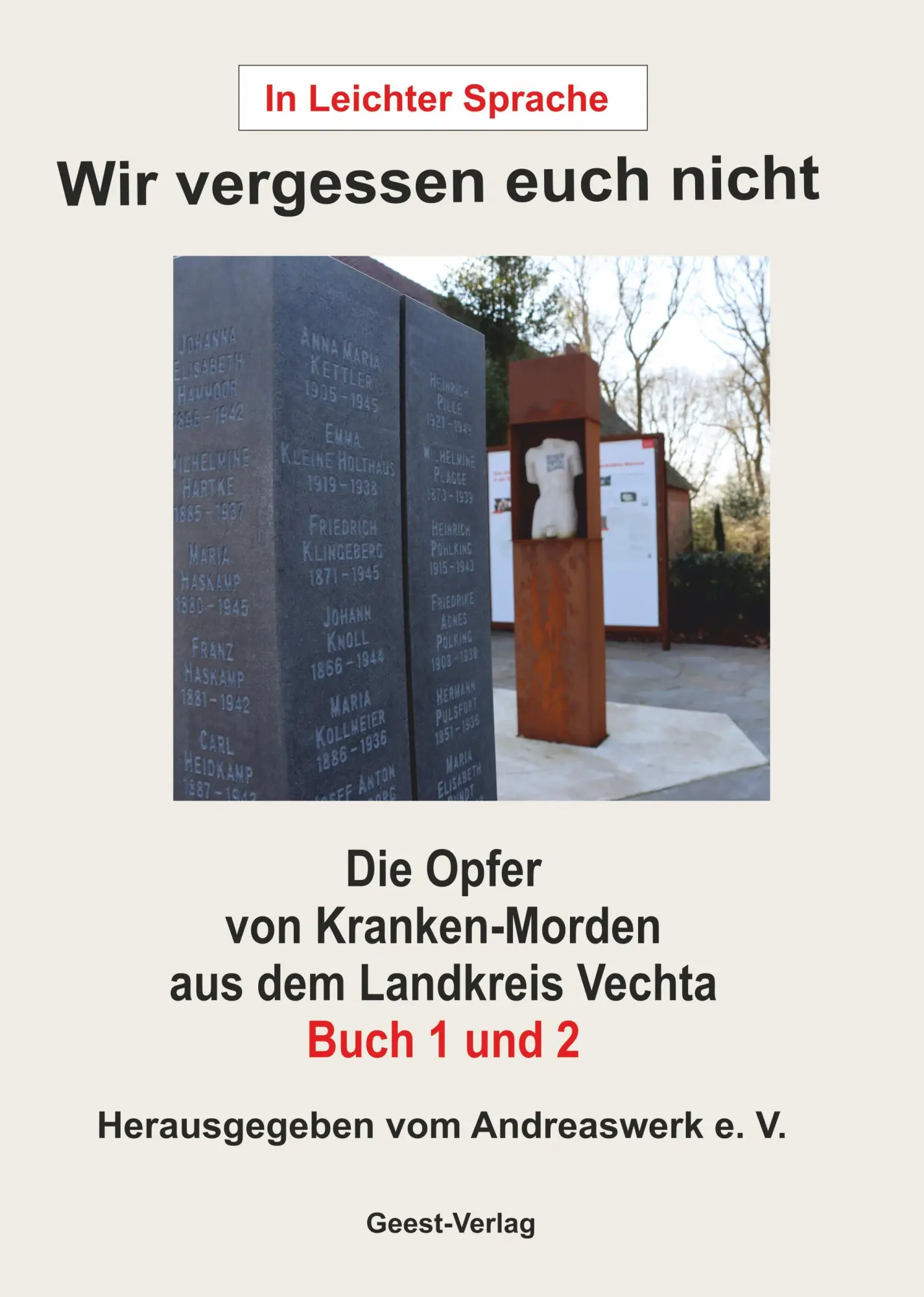 Cover: 9783690644907 | Wir vergessen euch nicht | Andreaswerk e. V. | Taschenbuch | 188 S.
