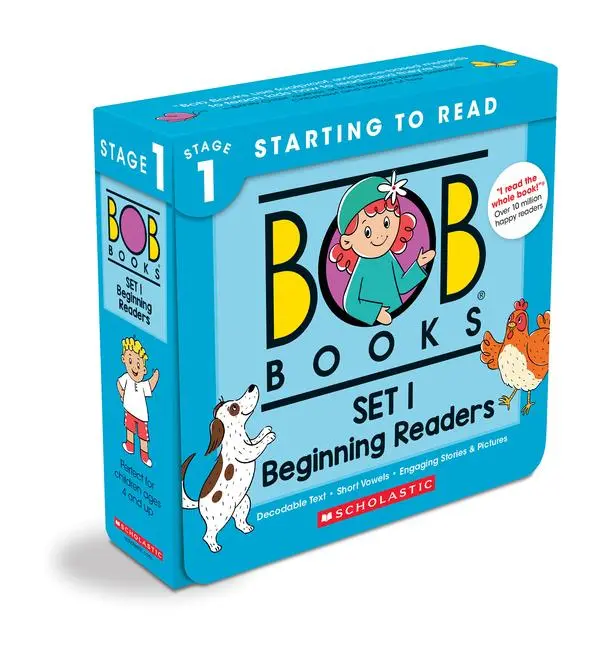 Cover: 9780439845007 | Bob Books - Set 1: Beginning Readers Box Set Phonics, Ages 4 and...