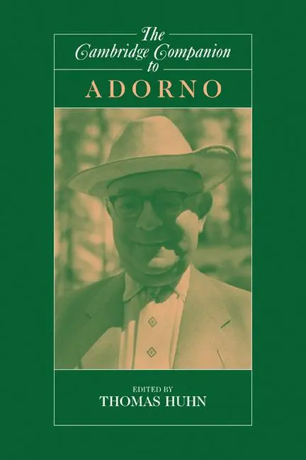 Cover: 9780521775007 | The Cambridge Companion to Adorno | Thomas Huhn (u. a.) | Taschenbuch