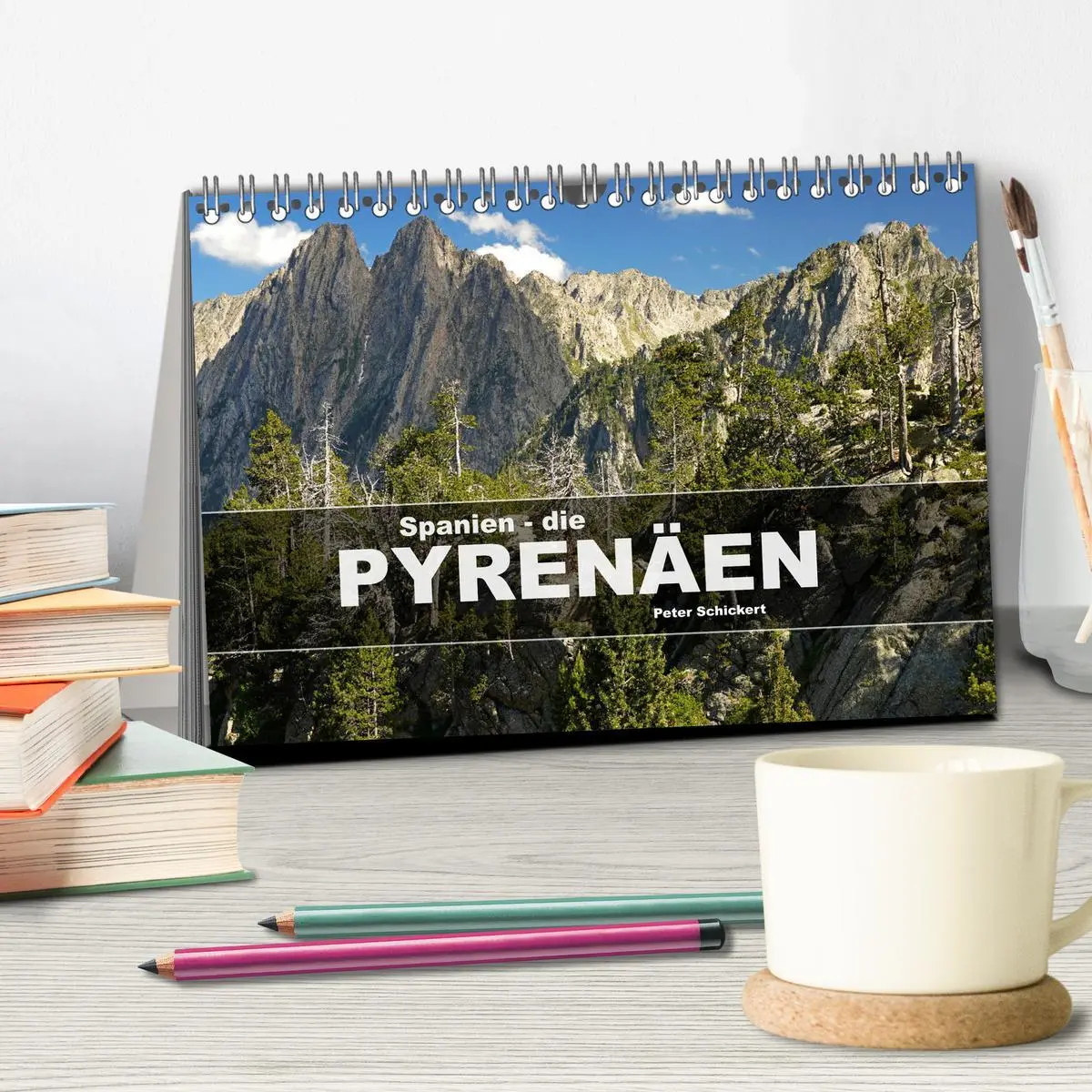 Bild: 9783457365007 | Spanien - die Pyrenäen (Tischkalender 2026 DIN A5 quer), CALVENDO...