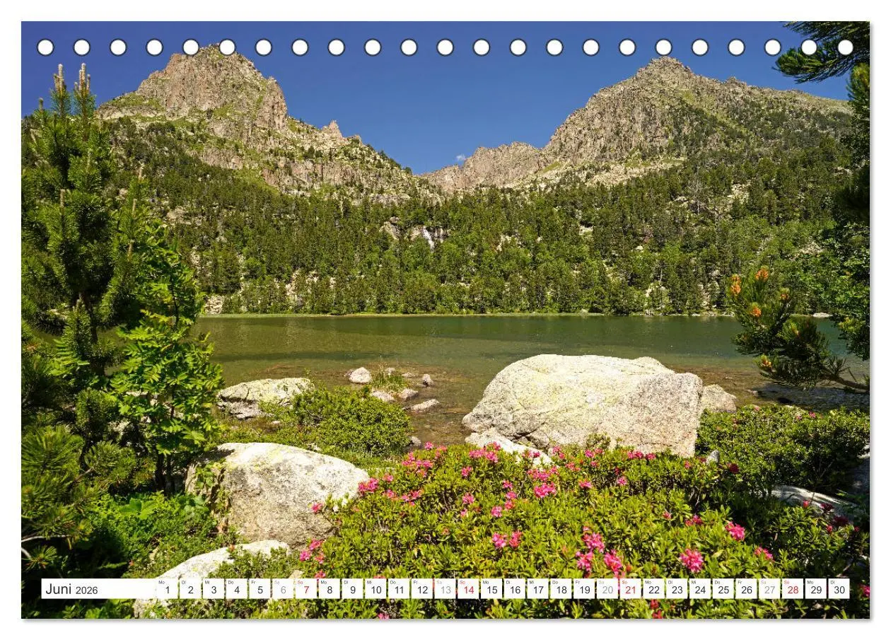 Bild: 9783457365007 | Spanien - die Pyrenäen (Tischkalender 2026 DIN A5 quer), CALVENDO...