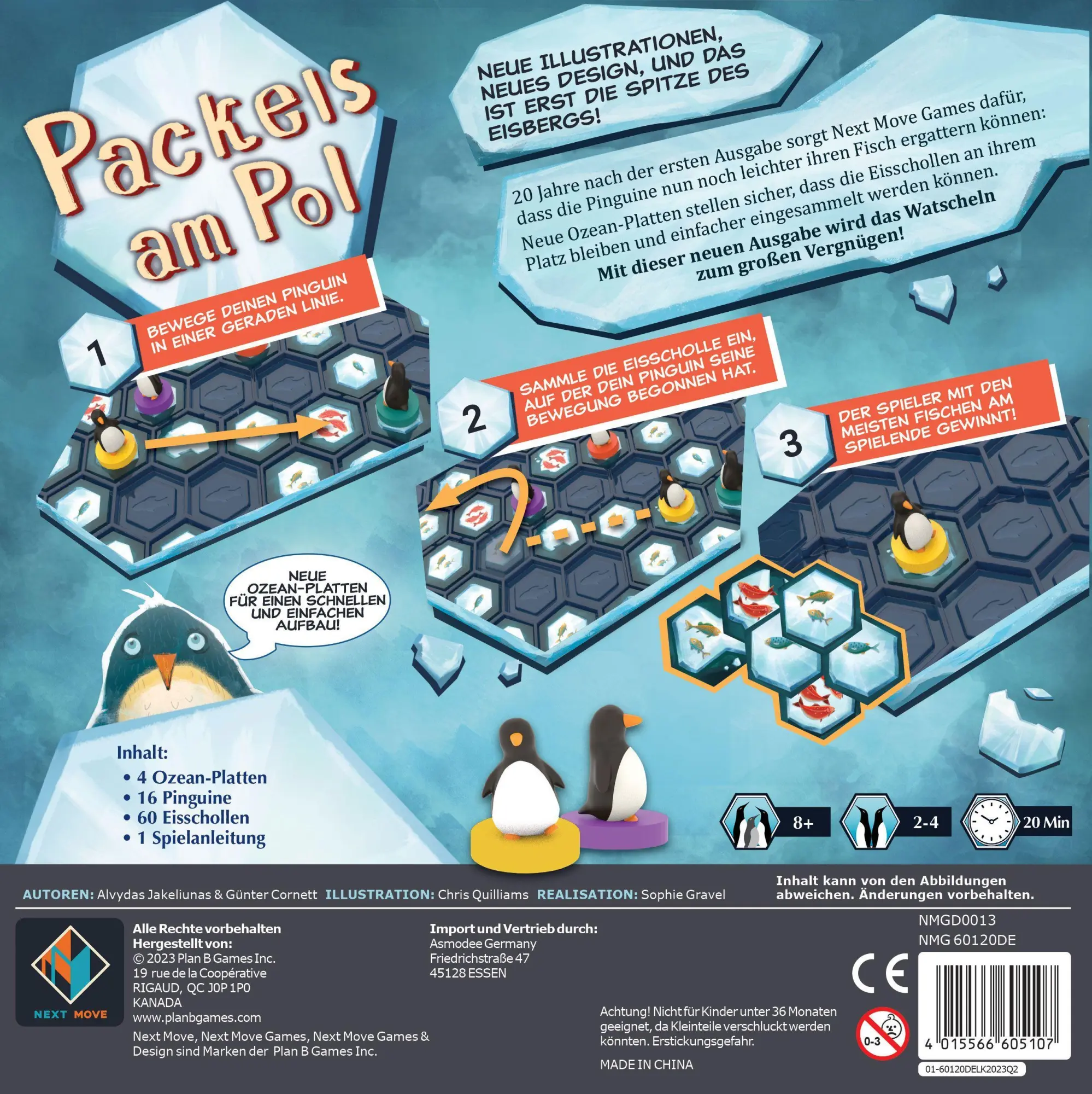 Bild: 4015566605107 | Packeis am Pol  | Günter Cornett (u. a.) | Spiel | NMGD0013 | Deutsch