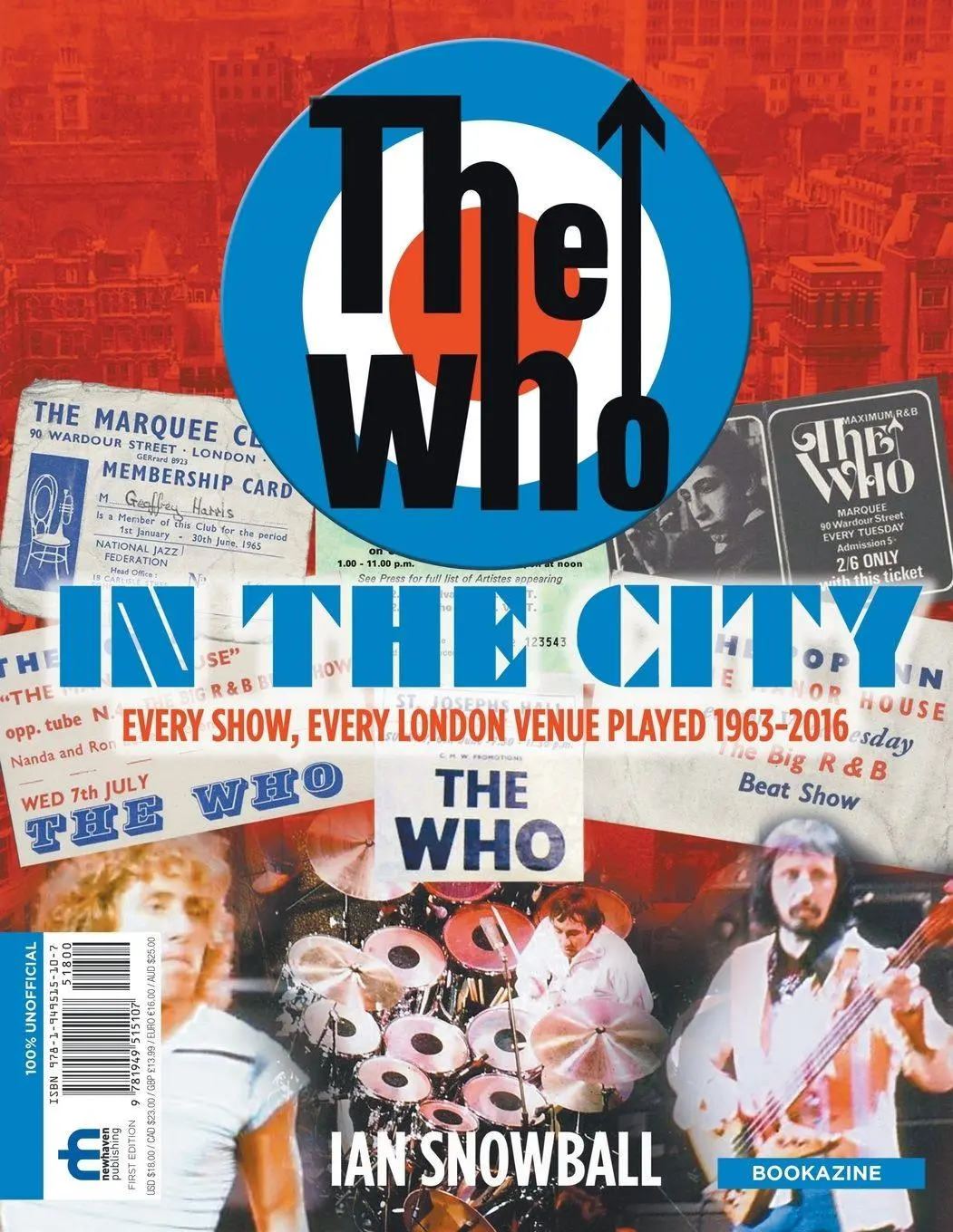 Cover: 9781949515107 | The Who | In the City Bookazine | Ian Snowball | Taschenbuch | 2021