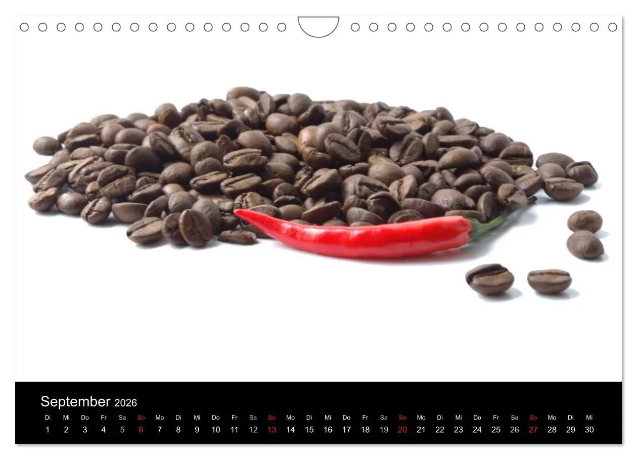 Bild: 9783516205107 | Hot Chili Küchen Kalender (Wandkalender 2026 DIN A4 quer), CALVENDO...