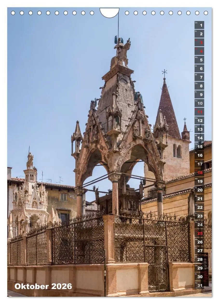 Bild: 9783516445107 | VERONA Bildschöne Altstadt (Wandkalender 2026 DIN A4 hoch),...