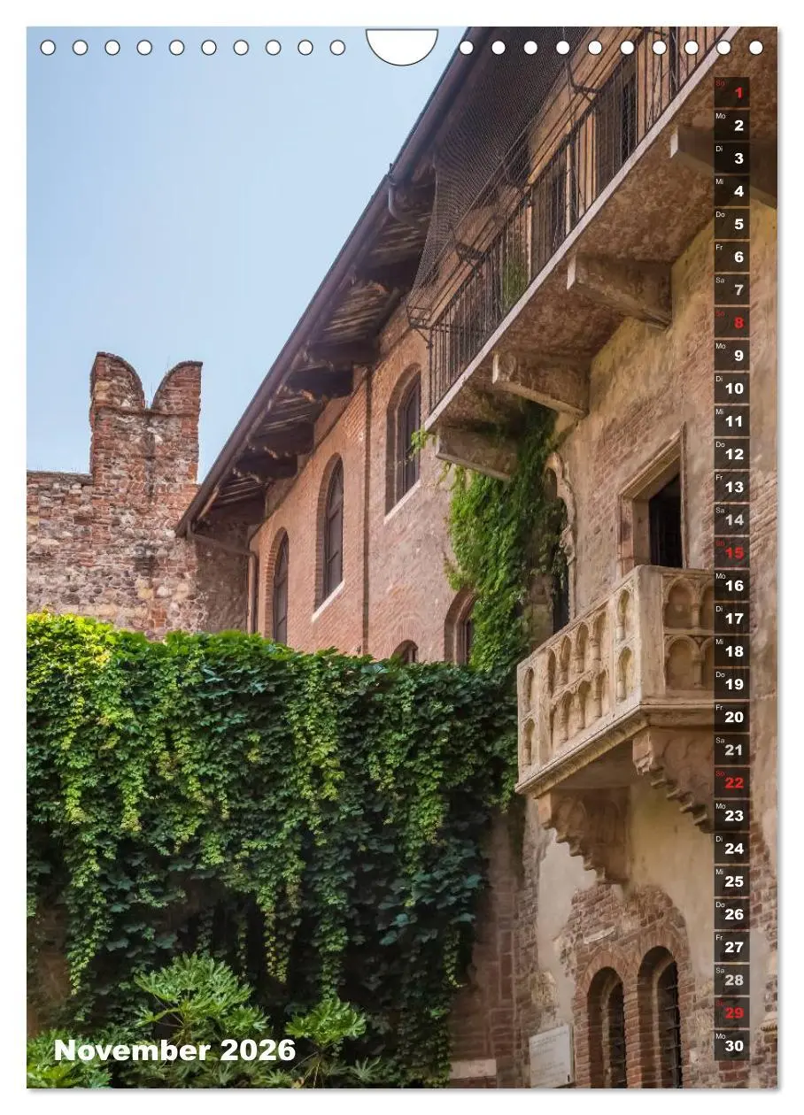 Bild: 9783516445107 | VERONA Bildschöne Altstadt (Wandkalender 2026 DIN A4 hoch),...