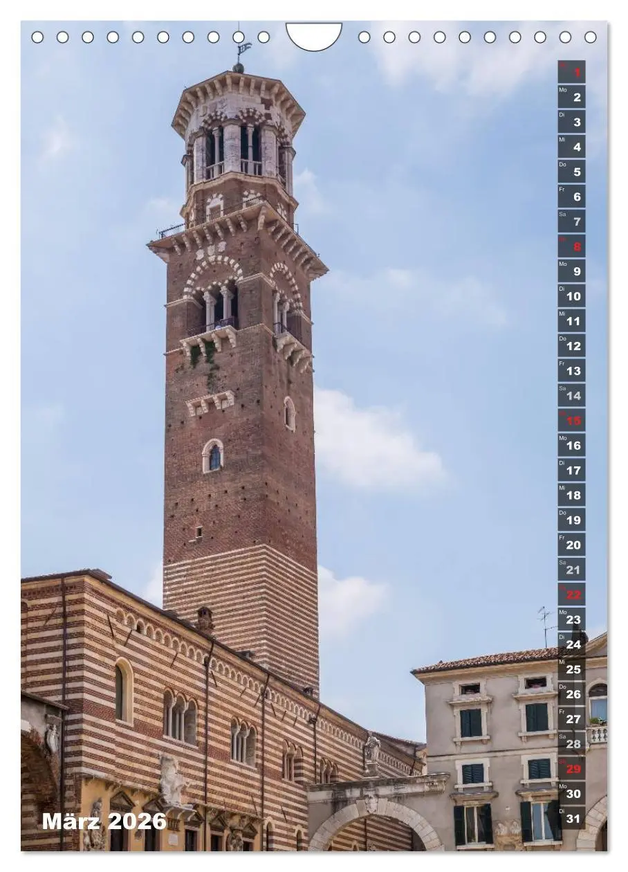 Bild: 9783516445107 | VERONA Bildschöne Altstadt (Wandkalender 2026 DIN A4 hoch),...