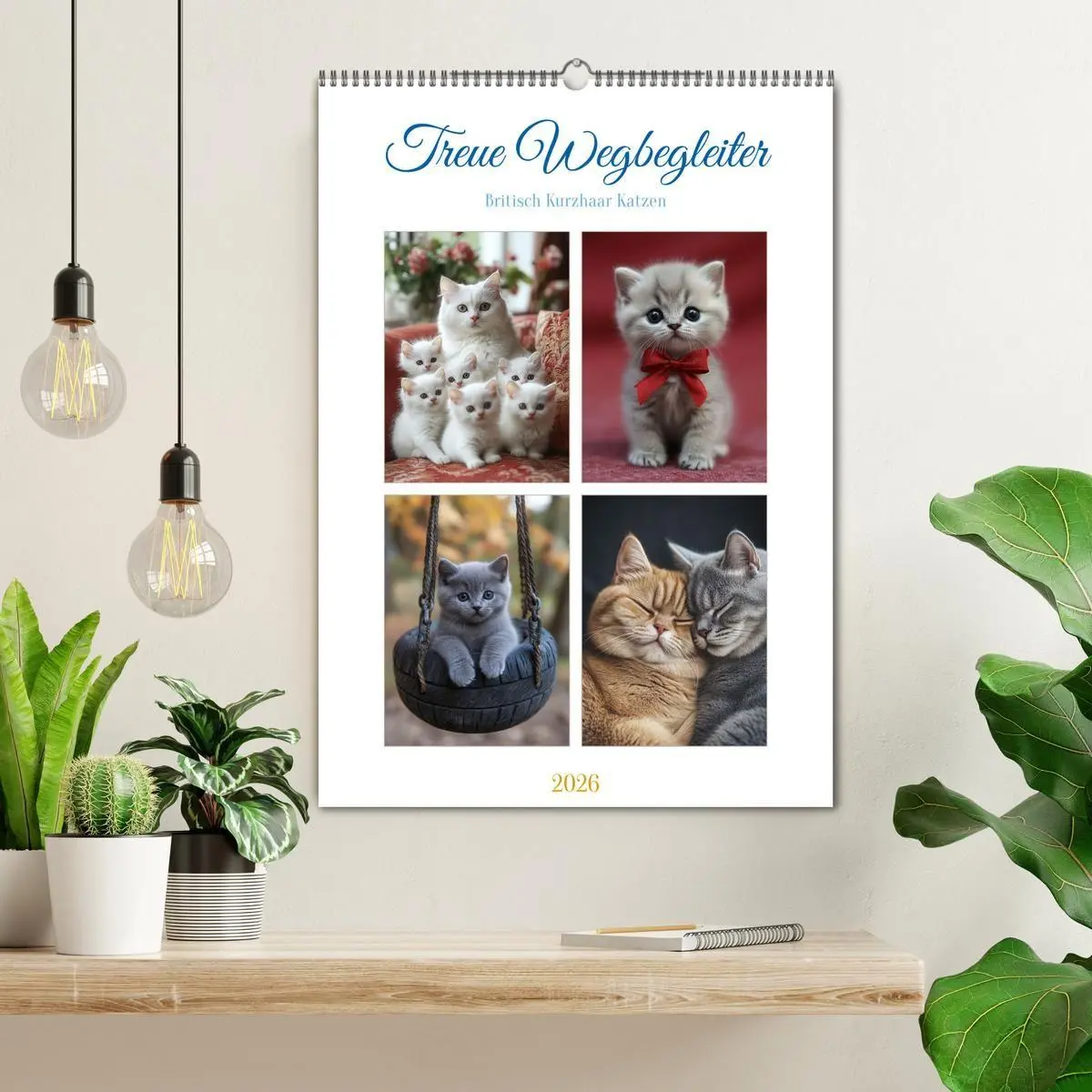 Bild: 9783516685107 | Treue Wegbegleiter (Wandkalender 2026 DIN A2 hoch), CALVENDO...