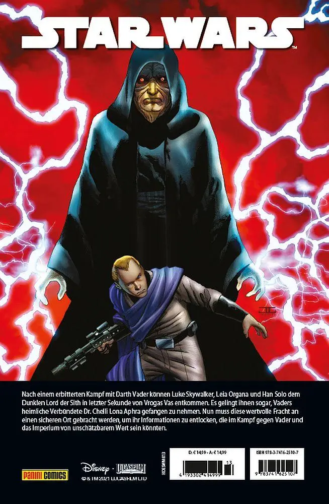 Rückseite: 9783741625107 | Star Wars Marvel Comics-Kollektion | Jason Aaron (u. a.) | Buch | 2021