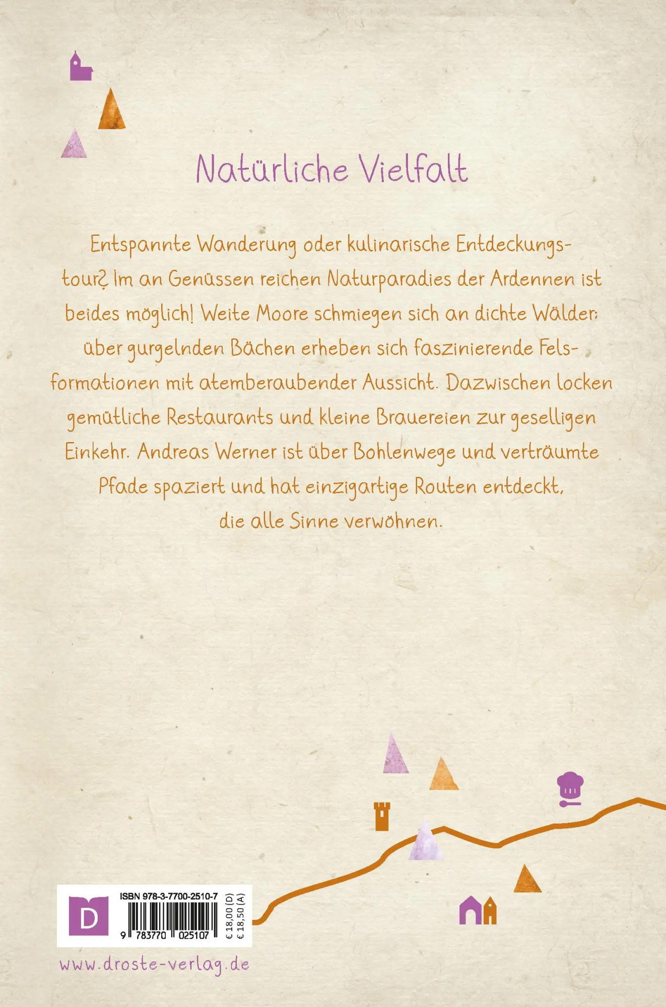 Rückseite: 9783770025107 | Ardennen - Mit Hohem Venn. Wandern für die Seele | Wohlfühlwege | Buch