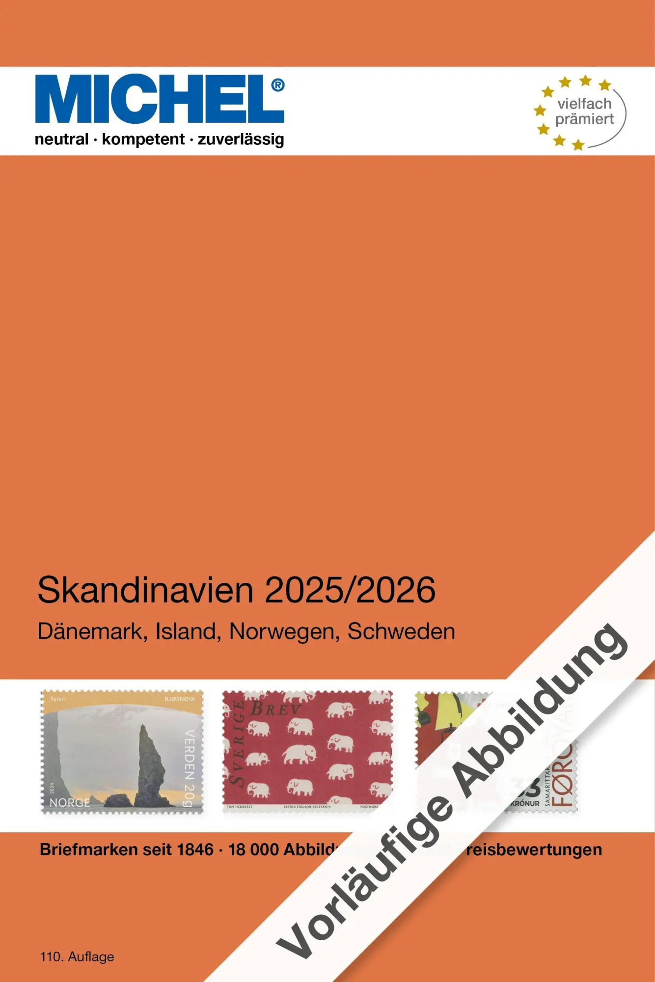 Cover: 9783954025107 | Skandinavien 2025/2026 | Michel-Redaktion | Taschenbuch | 824 S.