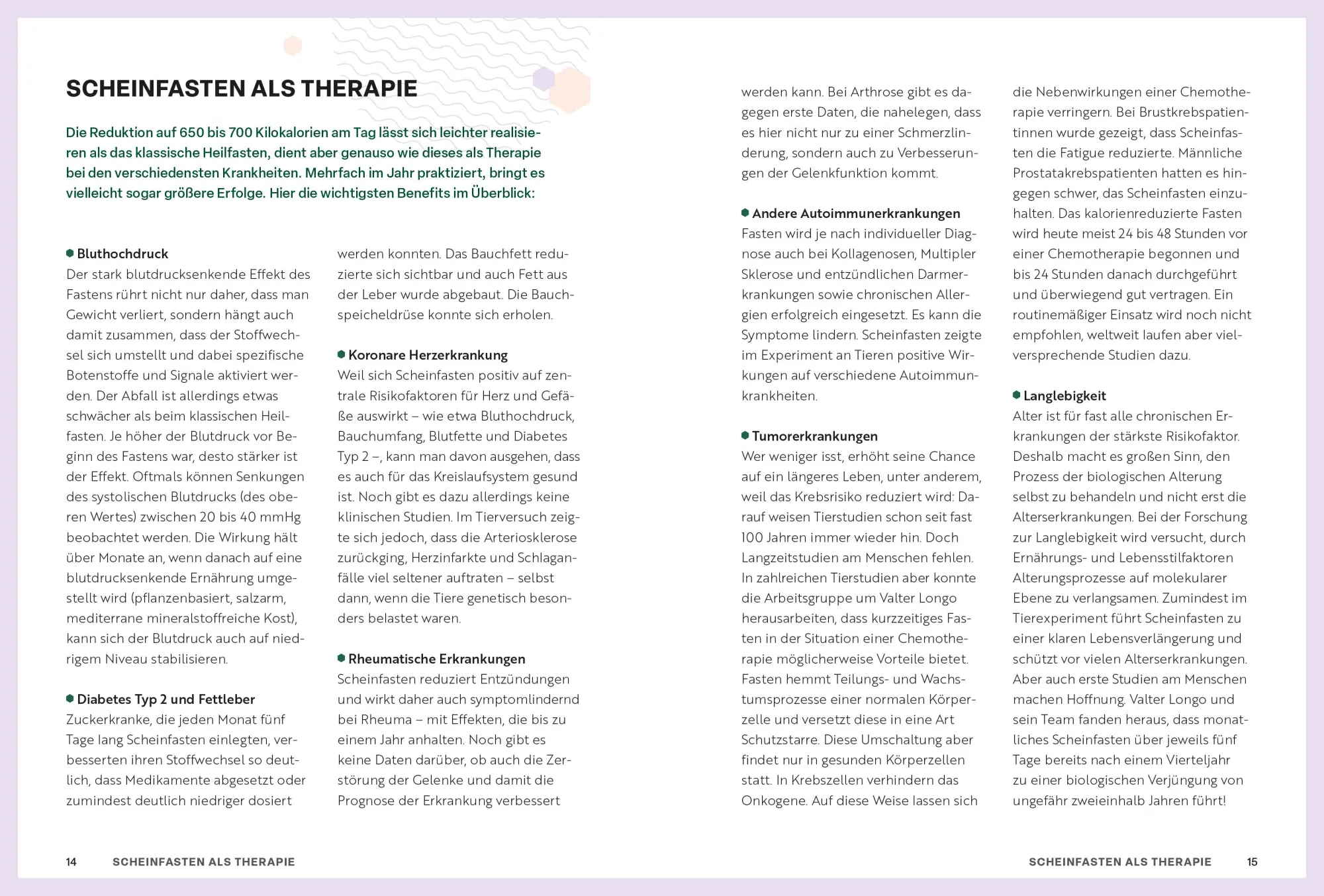 Bild: 9783965845107 | Scheinfasten - mein Masterplan | Andreas Michalsen | Taschenbuch | ZS